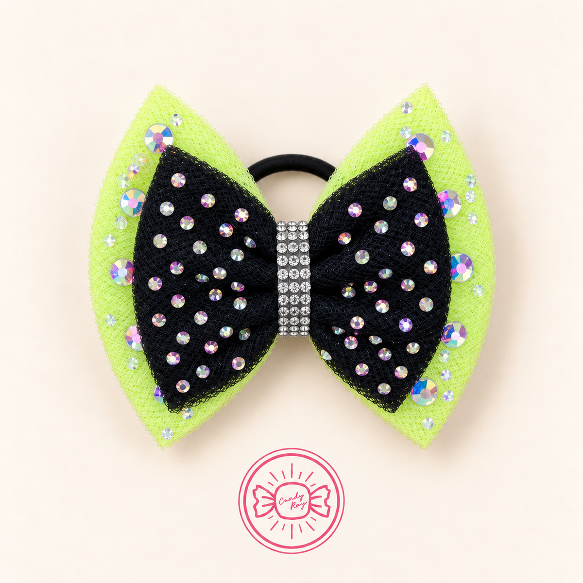 Neon Vibes Mini Bow